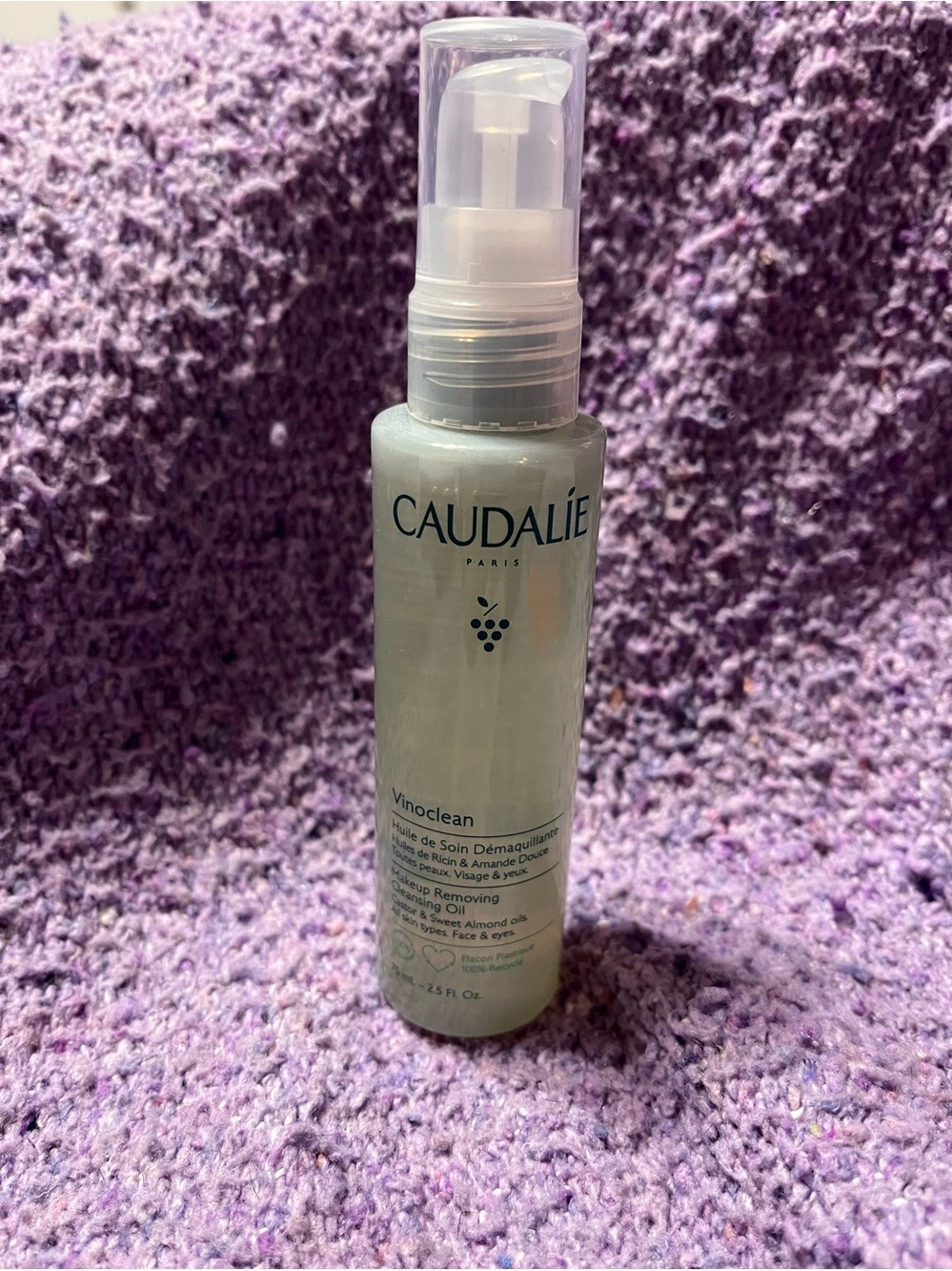 Caudalie Vinoclean Cleansing Oil - 2.5 Fl Oz / 75ml BRAND NEW